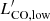 $ L^\prime_{\mathrm{CO, low}} $