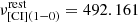 $ \nu_{\mathrm{[CI](1-0)}}^{\mathrm{rest}}=492.161 $