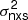 $ \mathsf{\sigma}^{\mathsf{2}}_{\mathsf{nxs}} $