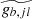 $ \widetilde{g_{b, jl}} $