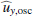 $ {\widehat{u}_{\mathit{y},\mathrm{osc}}} $