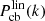 $ P^\mathrm{lin}_{\rm cb}(k) $