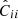 $ \hat C_{ii} $