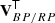 $ \mathbf{V}_{BP/RP}^\mathsf{T} $