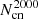 $ N_{\mathrm{cn}}^{2000} $