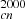 $ _{cn}^{2000} $