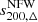 $ s^{\mathrm{NFW}}_{200,\Delta} $