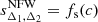 $$ \begin{aligned} s^\mathrm{NFW}_{\Delta _1, \Delta _2} = f_\text{s}(c) \end{aligned} $$
