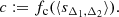 $$ \begin{aligned} {c} := f_{\rm c}(\langle s_{\Delta _1, \Delta _2}\rangle ). \end{aligned} $$