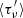 $ \langle \tau^\prime_{\nu}\rangle $