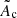$ \tilde{A}_{\mathrm{c}} $