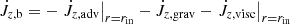 $ \dot{J}_{z,\mathrm{b}} = -\left.\dot{J}_{z, \mathrm{adv}}\right\vert_{r = r_{\mathrm{in}}} - \dot{J}_{z, \mathrm{grav}} - \left.\dot{J}_{z, \mathrm{visc}}\right\vert_{r = r_{\mathrm{in}}} $