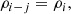 $$ \begin{aligned}&\rho _{i-j} = \rho _i, \end{aligned} $$