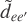 ${\tilde d_{ee\prime }}$
