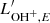 $ L^\prime_{{\rm OH}^+, E} $