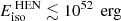 $ E_{\text{iso}}^{\text{ HEN}} \lesssim 10^{52}\,\text{ erg} $