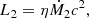$$ \begin{aligned} L_{\rm 2}=\eta \dot{M}_{\rm 2}c^2, \end{aligned} $$