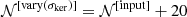 $ \mathcal{N}^{[\mathrm{vary}(\sigma_{\mathrm{ker}})]}=\mathcal{N}^{[\mathrm{input}]}+20 $