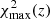 $ \chi^{2}_{\mathrm{max}}(z) $