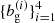 $ \{b^{(i)}_{\mathrm{g}}\}_{i=1}^{4} $