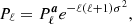 $$ \begin{aligned} P_{\ell } = P^{{\boldsymbol{a}}}_{\ell }e^{-\ell (\ell +1)\sigma ^2}, \end{aligned} $$