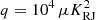 $ q=10^4\,\mu {K}_{\mathrm{RJ}}^2 $