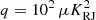 $ q=10^2\,\mu {K}_{\mathrm{RJ}}^2 $