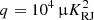$ q=10^4\,\muup {K}_{\mathrm{RJ}}^2 $