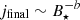 $ j_{\rm final}\sim B_\star^{-b} $