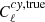 $ C_\ell^{c{\it y},{\rm true}} $