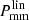 $ P_{\mathrm{mm}}^{\mathrm{lin}} $