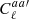 $ C_\ell^{aa\prime} $