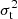 $ \sigma_{\mathrm{t}}^{2} $