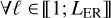 $\forall \ell \in \left[\kern-0.15em\left[ {1;{L_{{\rm{ER}}}}} \right]\kern-0.15em\right]$