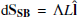 $ \mathrm{d}\mathbf{S_{SB}} = \Lambda L\mathbf{\hat{l}} $