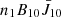 $ n_1B_{10}\bar{J}_{10} $