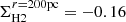 $ \Sigma^{r = 200 \mathrm{pc}}_{\mathrm{H2}} = -0.16 $