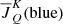 $ \overline{J}^K_Q(\mathrm{blue}) $
