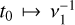 ${t_0} \mapsto v_1^{ - 1}$