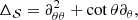 $$ \begin{aligned} \Delta _\mathcal{S} = \partial _{\theta \theta }^2+ \cot \theta \partial _{\theta }, \end{aligned} $$