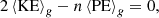 $$ \begin{aligned} 2\left\langle \mathrm{KE}\right\rangle _{g} -n\left\langle \mathrm{PE}\right\rangle _{g} =0, \end{aligned} $$