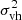 $ \sigma _{\mathrm{vh}}^{2} $