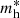 $ m_{\mathrm{h}}^{*} $