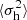 $ \langle \sigma _{\mathrm{h}}^{2} \rangle $