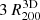 $ 3\,R_{200}^{\mathrm{3D}} $