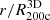 $ r/R_{\mathrm{200c}}^{\mathrm{3D}} $