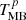 $ T^p_{\rm MB} $