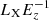 $ L_{\mathrm{X}} E_{z}^{-1} $