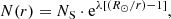 $$ \begin{aligned} N(r) = N_{\rm S} \cdot \mathrm{e}^{\lambda [(R_{\odot }/r)-1]} ,\end{aligned} $$