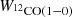 $ W_{^{12}\rm CO(1{-}0)} $